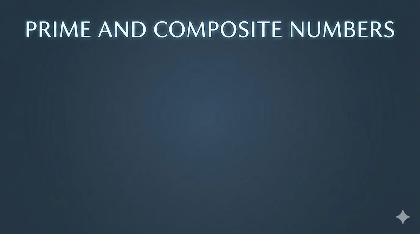 Prime and Composite Numbers