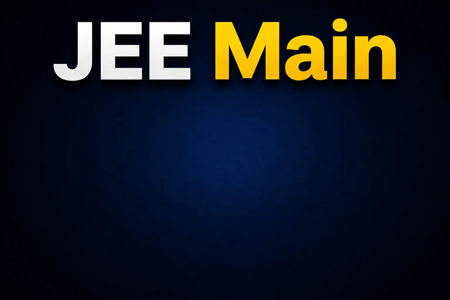 jee main
